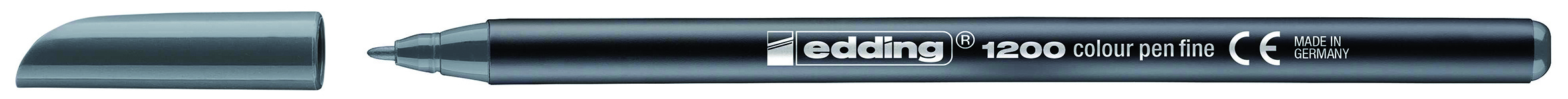 190541cfa7eec1d18e776867263a1b06114260f7_114226 Rotulador Edding 1200 Gris - Imagen 1