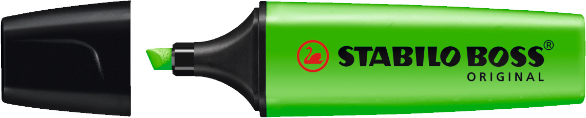 19d2bcc634d27219b1aa5162f6badb3f7634c759_191569 Rotulador Fluorescente Verde Stabilo Boss - Imagen 1