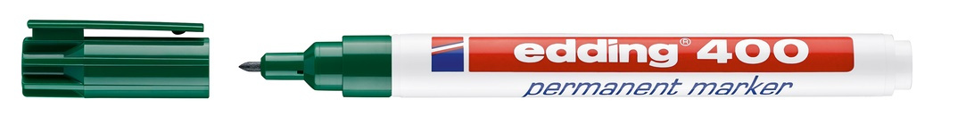 253b40f2b8927b420297da22dea9f27897e0533d_190991 Rotulador Permanente Edding 400 Verde Pta.Conica 1Mm - Imagen 1