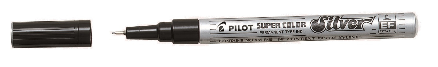 2ee27dc0f69cec63c4756a775e7baf5b0f2ed80c_190923 Rotulador Permanente Fino Sc-Gsw-Ef Plata Pilot - Imagen 1