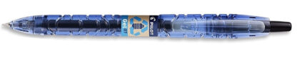 Boligrafo Eco B2P Rt T/Gel 0,7 Negro Begreen Pilot