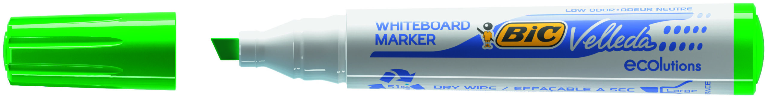 5089b3aabe11d2db2d253663aa476afce58f6f2a_191361 Rotulador Pizarra Velleda 1751 Verde Pta.Biselada 3-5,9Mm - Imagen 1