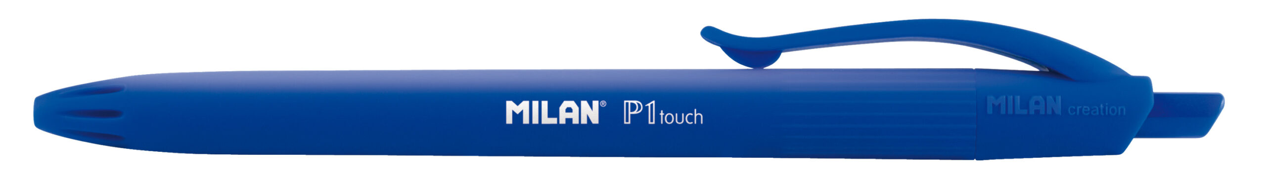 5575a5896b91a01be96bbad0f88df64b0707963c_190497 Boligrafo Retráctil P1 Touch Rt Azul Milan - Imagen 1