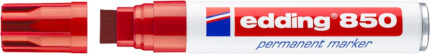 Rotulador Permanente Edding 850 Rojo Pta Bis 5-15Mm