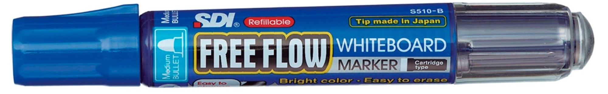 59801f2adaf6d6a98a60a626ca3027e9c00fb1e3_260516 Rotulador Free Flow Premium Azul Fraga - Imagen 1