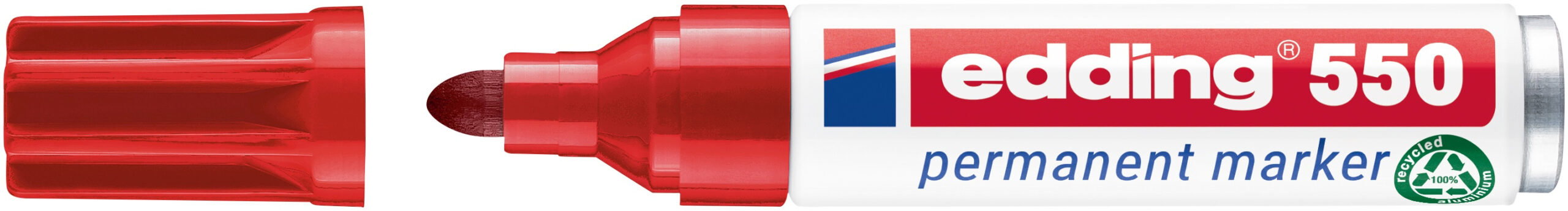 59fc0d2dc55dfaf37103011b98280c3f202daf1f_191005 Rotulador Permanente Edding 550 Rojo Pta.Conica 3-4Mm - Imagen 1