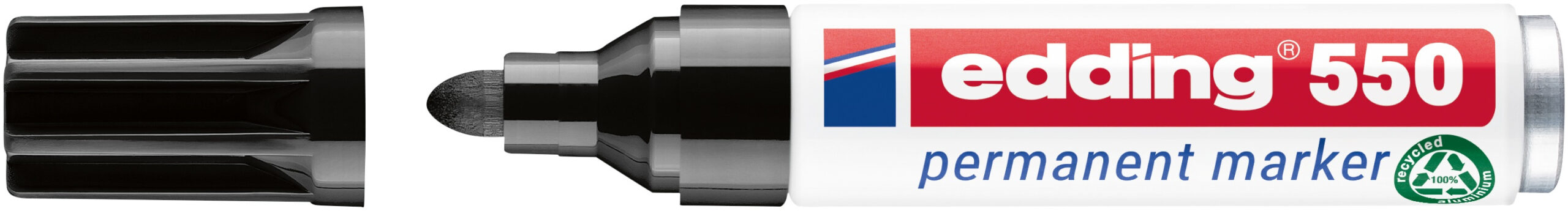 5cdb1f08b188b03b8b76eb90af64b69cb18e6f90_191003 Rotulador Permanente Edding 550 Negro Pta.Conica 3-4Mm - Imagen 1