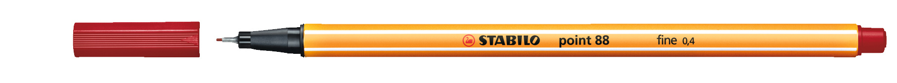 5f5ba4e87c197ee0db6dc4b94548166eedf61809_190797 Rotulador Point 88 0,4Mm Carmesi Stabilo - Imagen 1