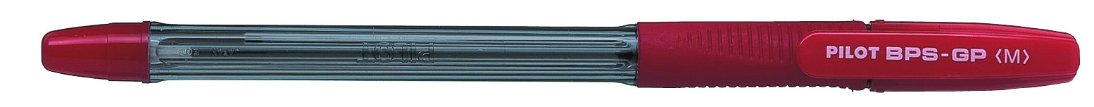 6bcb61ca18bfe0fbf699a0c95756ebec158adab5_190335 Boligrafo Bps-Gp Rojo 04 Aceite Pilot - Imagen 1