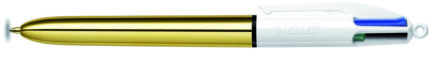 Boligrafo Retráctil Bic 4 Colours Shine Oro