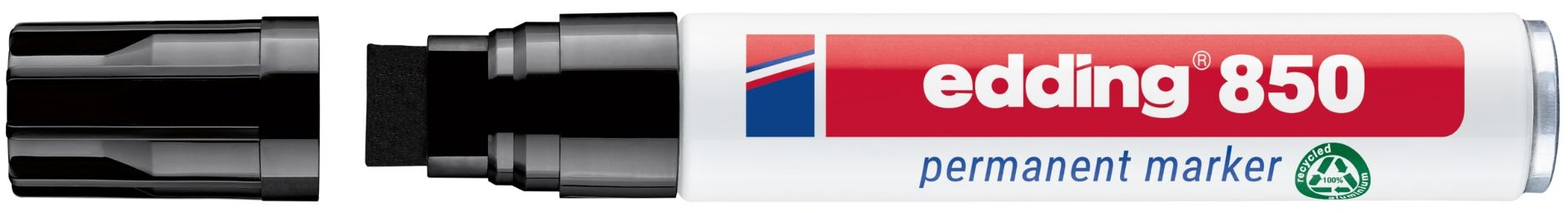 8151fed8a31baba2ee31dae73250fa58995fb64c_191019 Rotulador Permanente Edding 850 Negro Pta Bis 5-15Mm - Imagen 1
