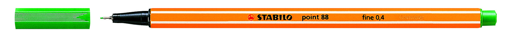 8ee39b98add07e421e302f789dba137740a1ecb9_190783 Rotulador Point 88 0,4Mm Verde Stabilo - Imagen 1