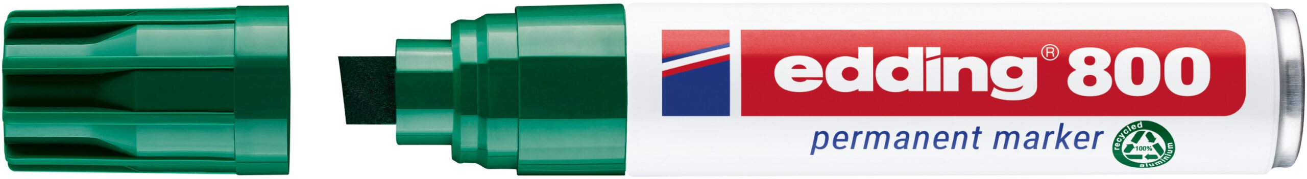 a11a658d99a79c9ec058242983d5615ed78942d2_191017 Rotulador Permanente Edding 800 Verde Pta.Biselada 4-12Mm - Imagen 1