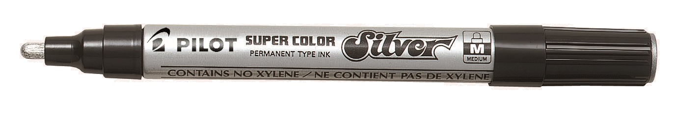 add23b4d0dc81e665fa52b77f0309eaf576a3d3d_190919 Rotulador Permanente Medio Sc-Gsw-M Plata Pilot - Imagen 1