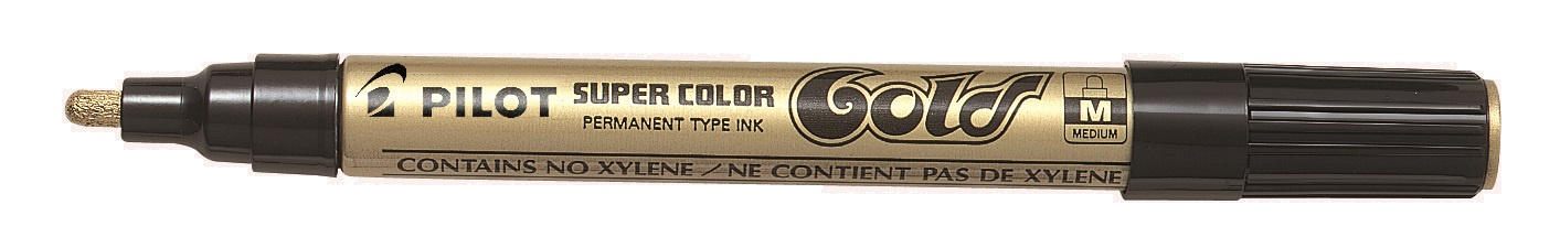 b59ba053674de73cf4f2c0bb2775c9303443b2b6_190917 Rotulador Permanente Medio Sc-Gsw-M Oro Pilot - Imagen 1
