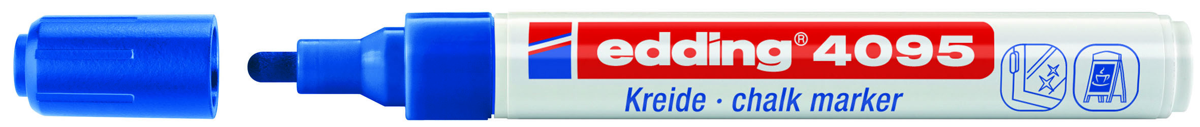 b87284df974325f00ad75de40474fa2acd2cab41_191413 Rotulador Tiza Liquida Edding 4095 Conico 3Mm Azul - Imagen 1