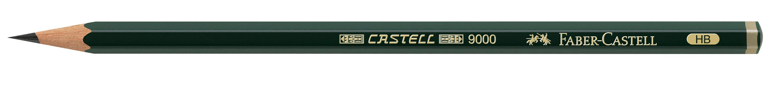 c4ba694e0c43fb1d8a76624c80f92b2999289376_190021 Lapiz 9000 2B Eco Faber Castell - Imagen 1