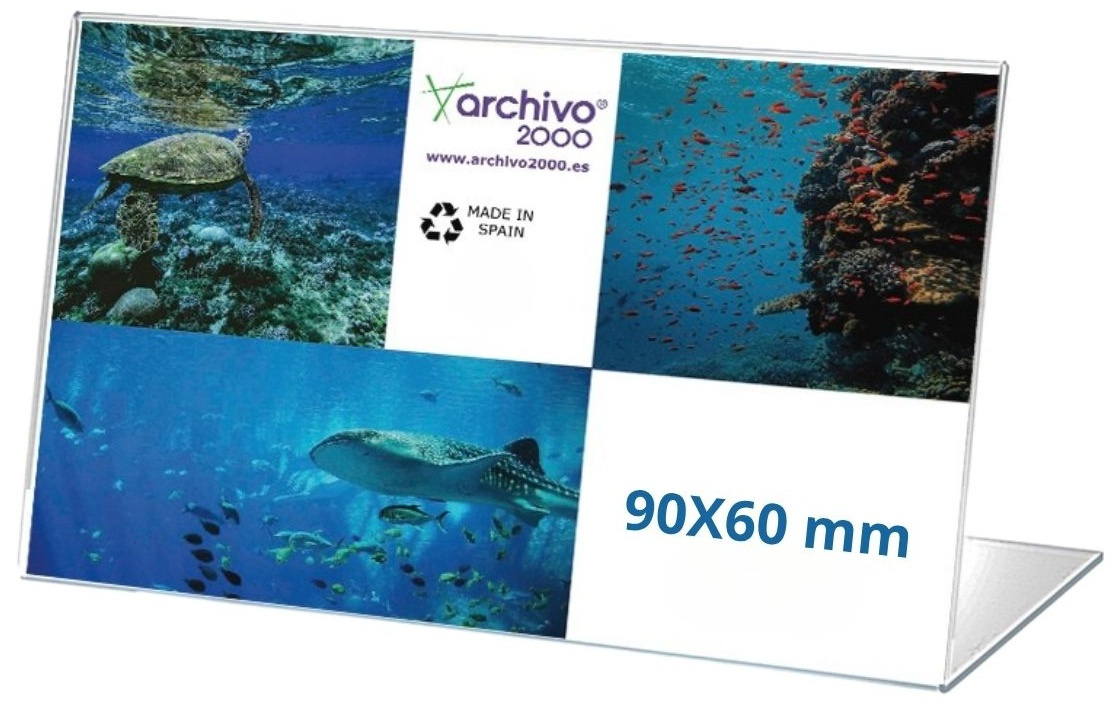 d9f5e14ca9492db9593eed2173db74adf18b9060_259934 Expositor Sobremesa 90 X 60 Horizontal En L Flexibles Archivo 2000 - Imagen 1