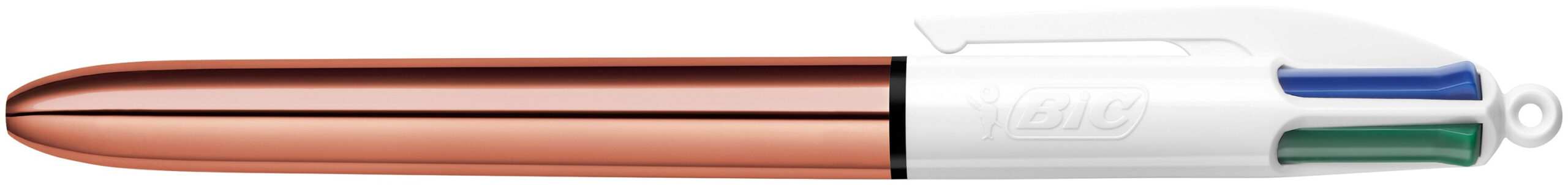 dc4dca1bb5664472e501d628d38bdfdbb2709a11_256104 Boligrafo Bic 4 Colours Shine Oro Rosa - Imagen 1