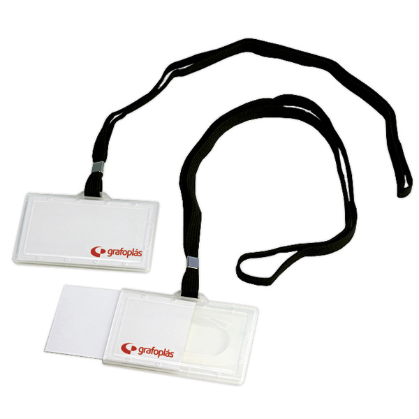 dda6ffd6cbc3388affb90eb98c4e6374fa6fdcda_116424 Portadistintivo Inyectado Con Cordon Negro - Imagen 1