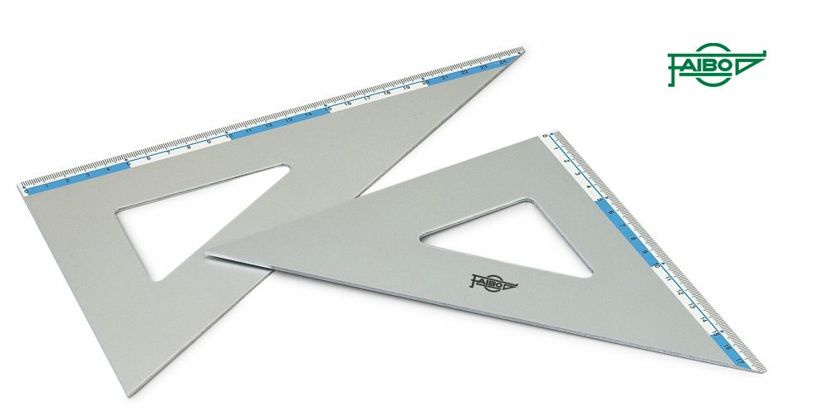 eda2cd92f379b7742b35ed02cd92428f689a8478_230077 Escuadra Aluminio 26Cm Faibo - Imagen 1