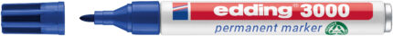 Rotulador Permanente Edding 3000 Azul Pta.Conica 1,5-3Mm