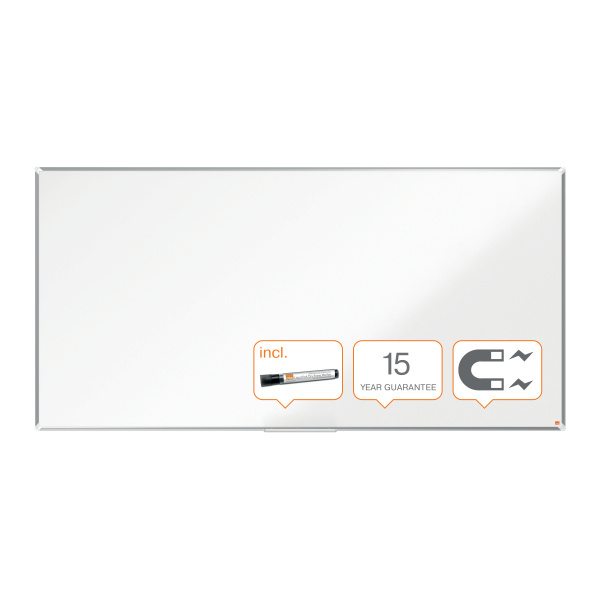 f588d9f9d4404d58e565c5240dc97d19d3ed6e76_254662 Pizarra Nobo Premium Plus Acero Lacado240X120Cm Blanco - Imagen 1