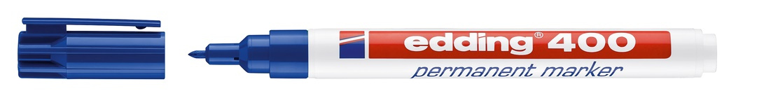 f971c27d5c44794920ab1590286311ee6e184aac_190987 Rotulador Permanente Edding 400 Azul Pta.Conica 1Mm - Imagen 1